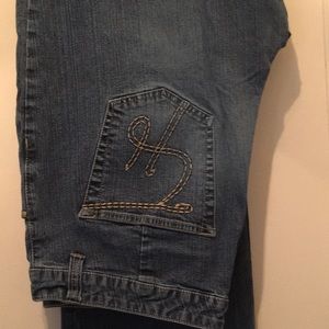 Tommy Hilfiger Flat Front Boot Cut Jeans